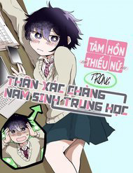 Bìa truyện Tâm hồn thiếu nữ trong thân xác chàng nam sinh trung học