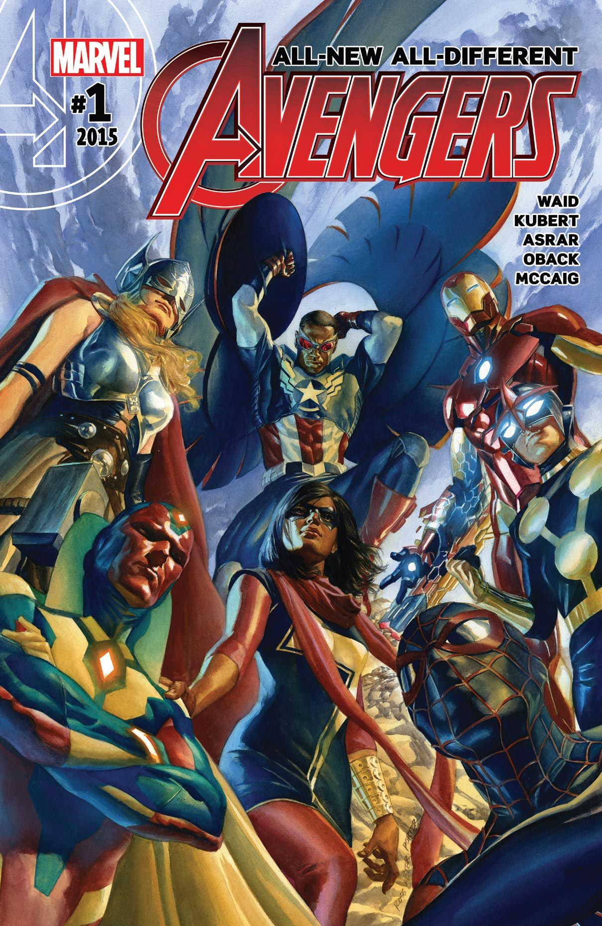 Bìa truyện All-New, All Different Avengers (2015)