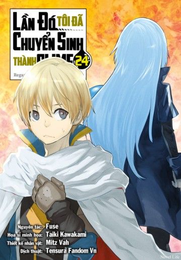 Bìa truyện Lúc Đó, Tôi Đã Chuyển Sinh Thành Slime