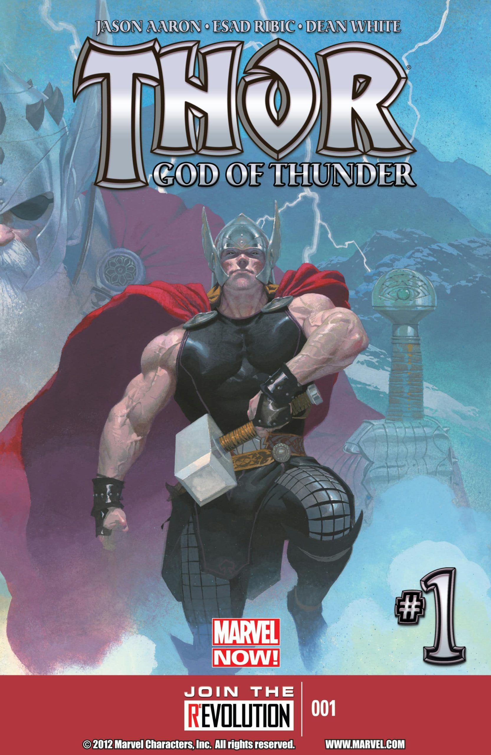 Bìa truyện Thor: God of Thunder