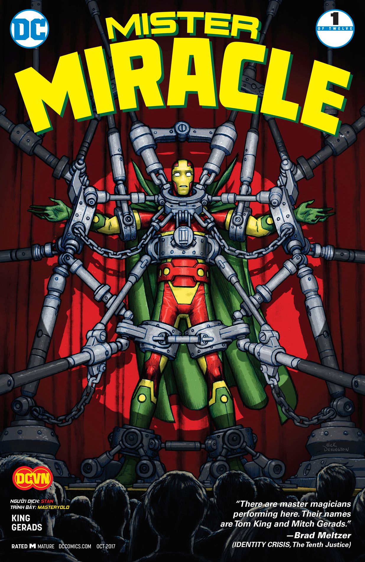 Bìa truyện Mister Miracle (2017)