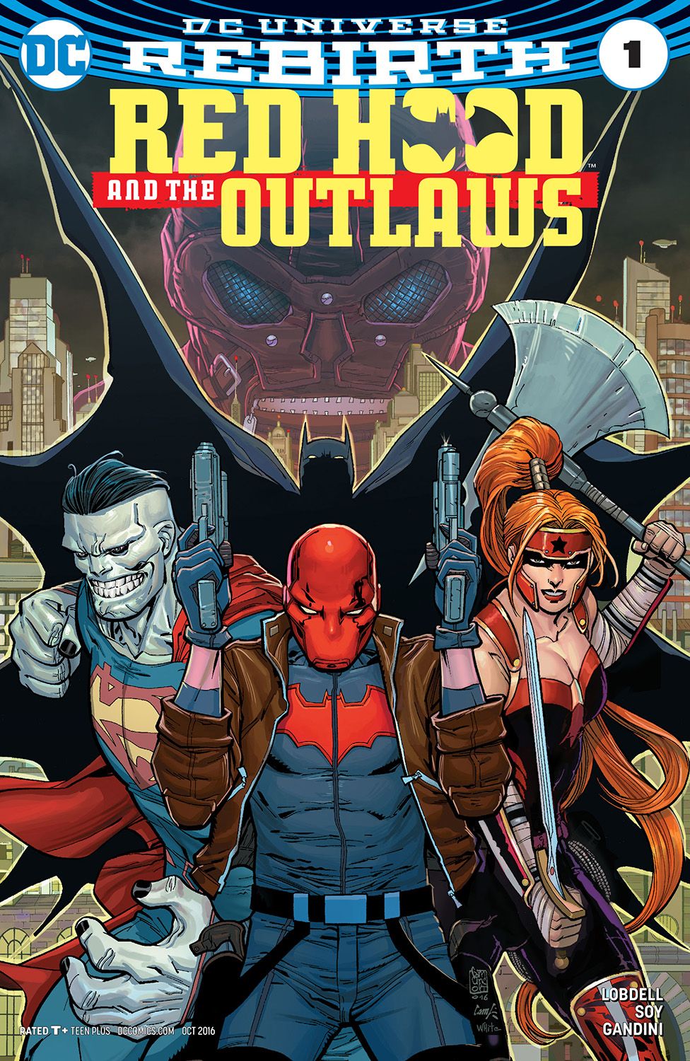 Bìa truyện Red Hood and the Outlaws (2016)