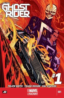 Bìa truyện All-New Ghost Rider