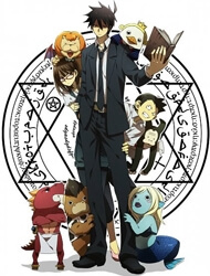 Bìa truyện Yondemasu yo, Azazel-san