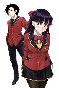 Bìa truyện Inugami-san to Sarutobi-kun wa Naka ga Warui