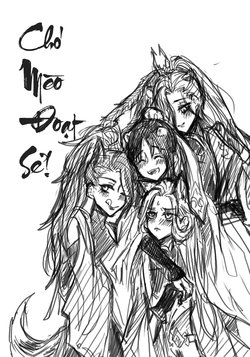 Bìa truyện Chó Mèo Đoạt Sẻ! new 2019