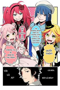 Bìa truyện Những chàng trai trở thành "Ma pháp thiếu nữ"