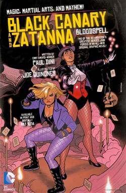Bìa truyện Black Canary and Zatanna - Bloodspell