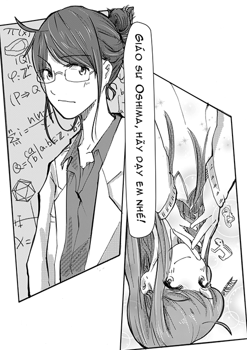 Bìa truyện Professor Oshima, Teach me!