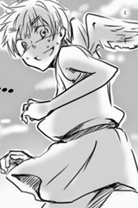 Bìa truyện APH Doujinshi - Kinobori to Akai Skirt