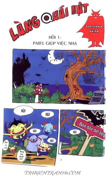 Bìa truyện Làng quái vật