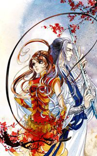 Bìa truyện Dạ Thuyền Xuy Địch Vũ Tiêu Tiêu: Đêm mưa rơi thổi địch trên thuyền